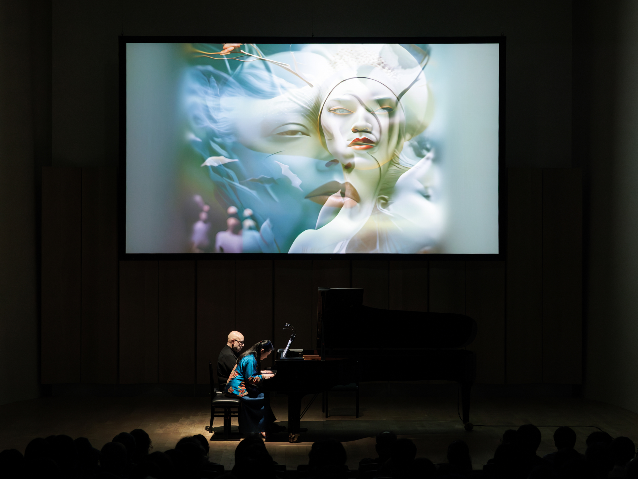 SIAF2024 Ars Electronica Days: Pianographique, Photo by KUSUMI Erika, SIAF2024