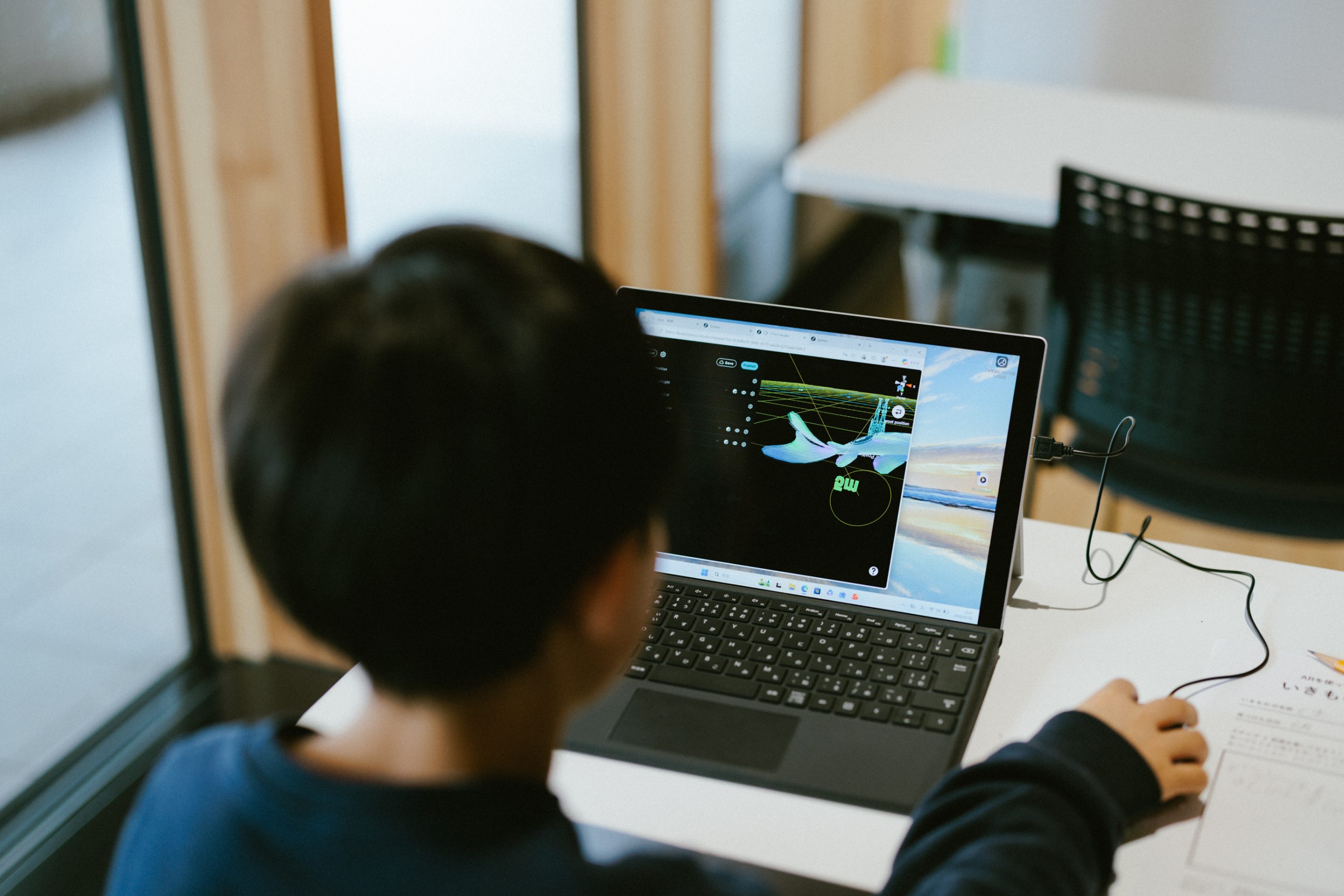 ARを使って札幌の街に作品をつくろう！