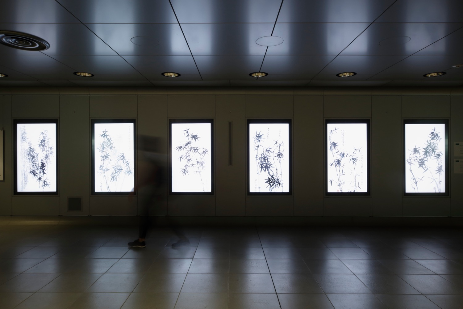 パク・ジョンソン《デジタル・ウィンディ・バンブー・グローブ》2012-14,Photo by KIOKU Keizo