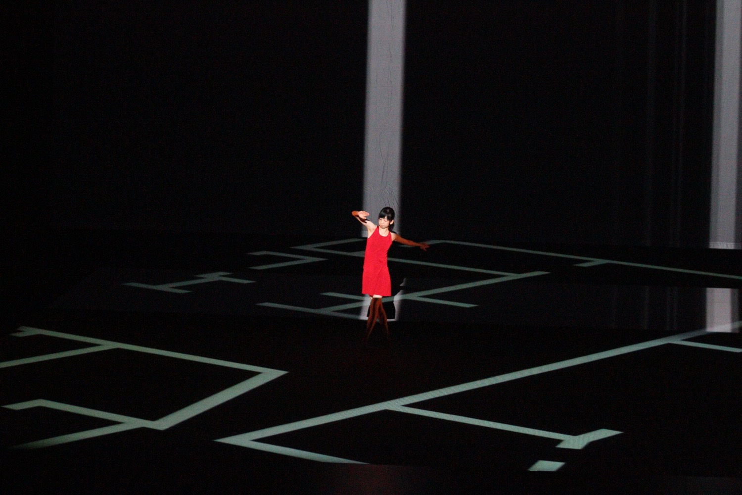 高谷史郎「CHROMA」,Photo by KOMAKI Yoshisato