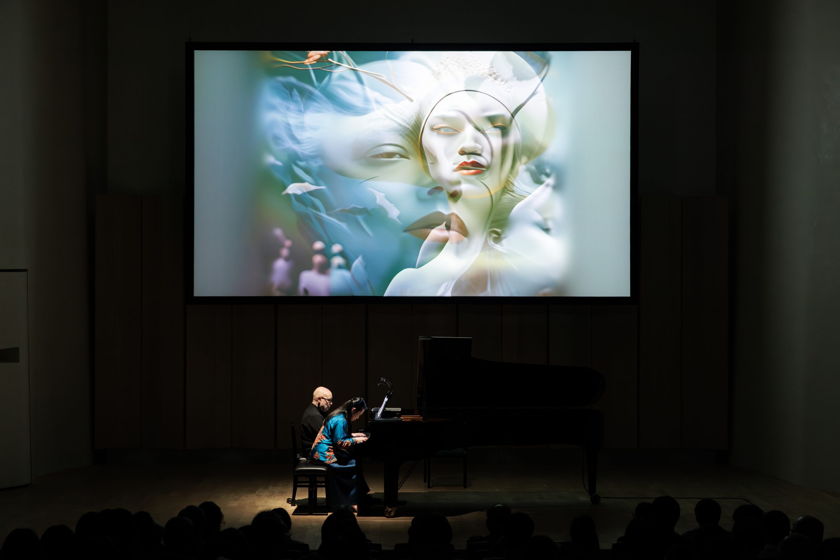 SIAF2024アルスエレクトロニカ・デー「ピアノグラフィック」, Photo by KUSUMI Erika