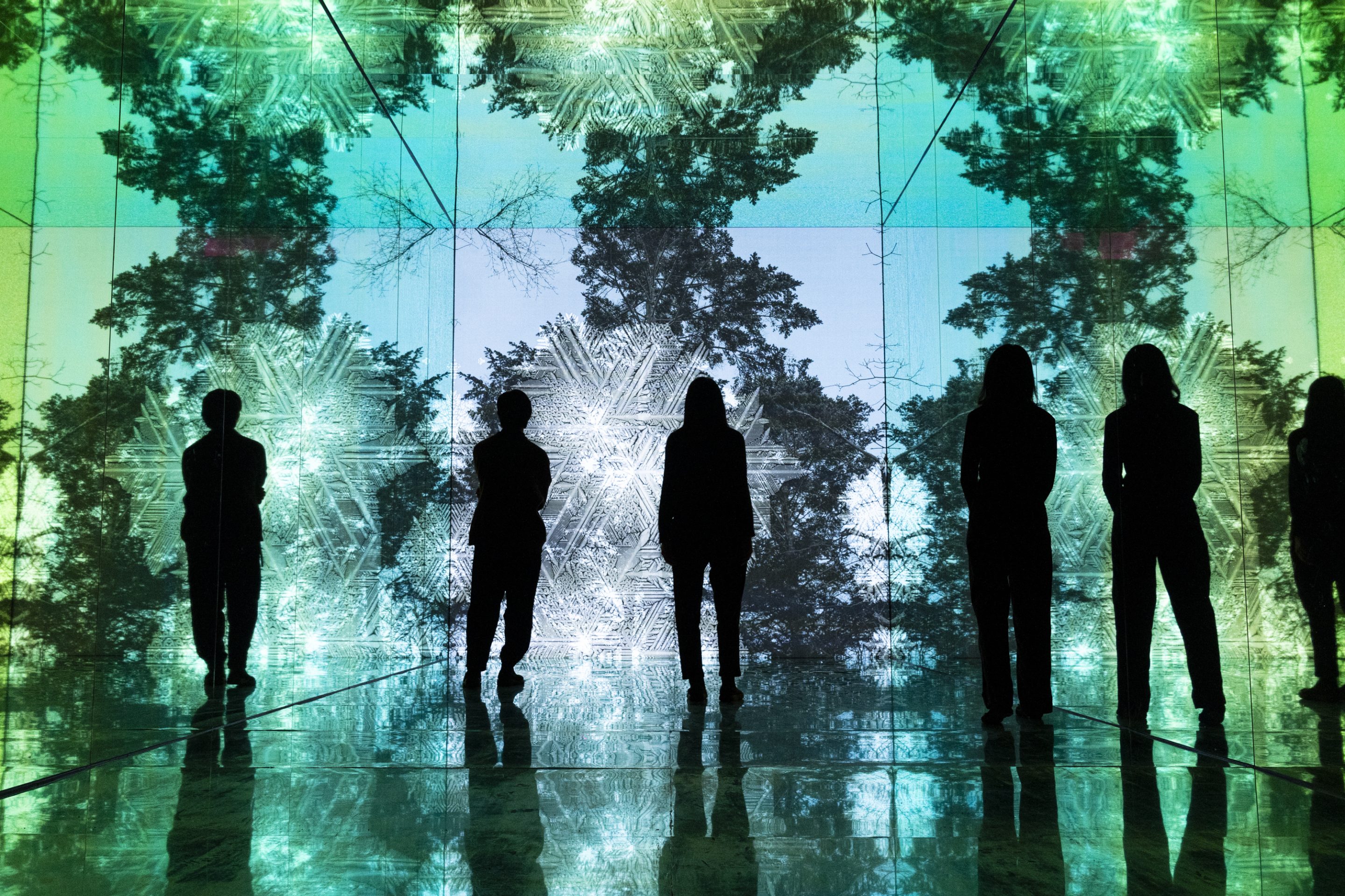 Sony Design in collaboration with HIRAKAWA Norimichi《INTO SIGHT at SIAF2024》 平川紀道《雪花譜 / six-petal automata》,Photo by MOMMA Yusuke