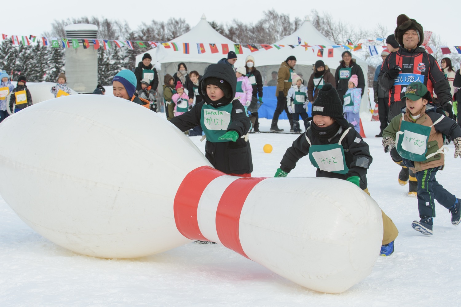 未来の札幌の運動会「運動会本番」, Photo by KOMAKI Yoshisato