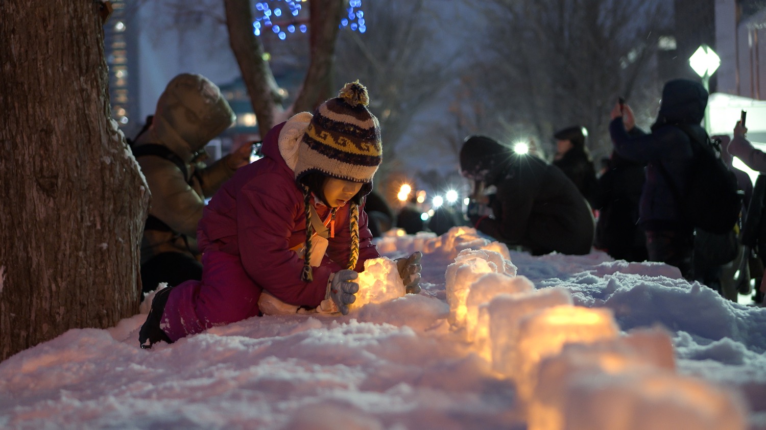 さっぽろ雪まつり大通2丁目会場, Photo by KOMAKI Yoshisato