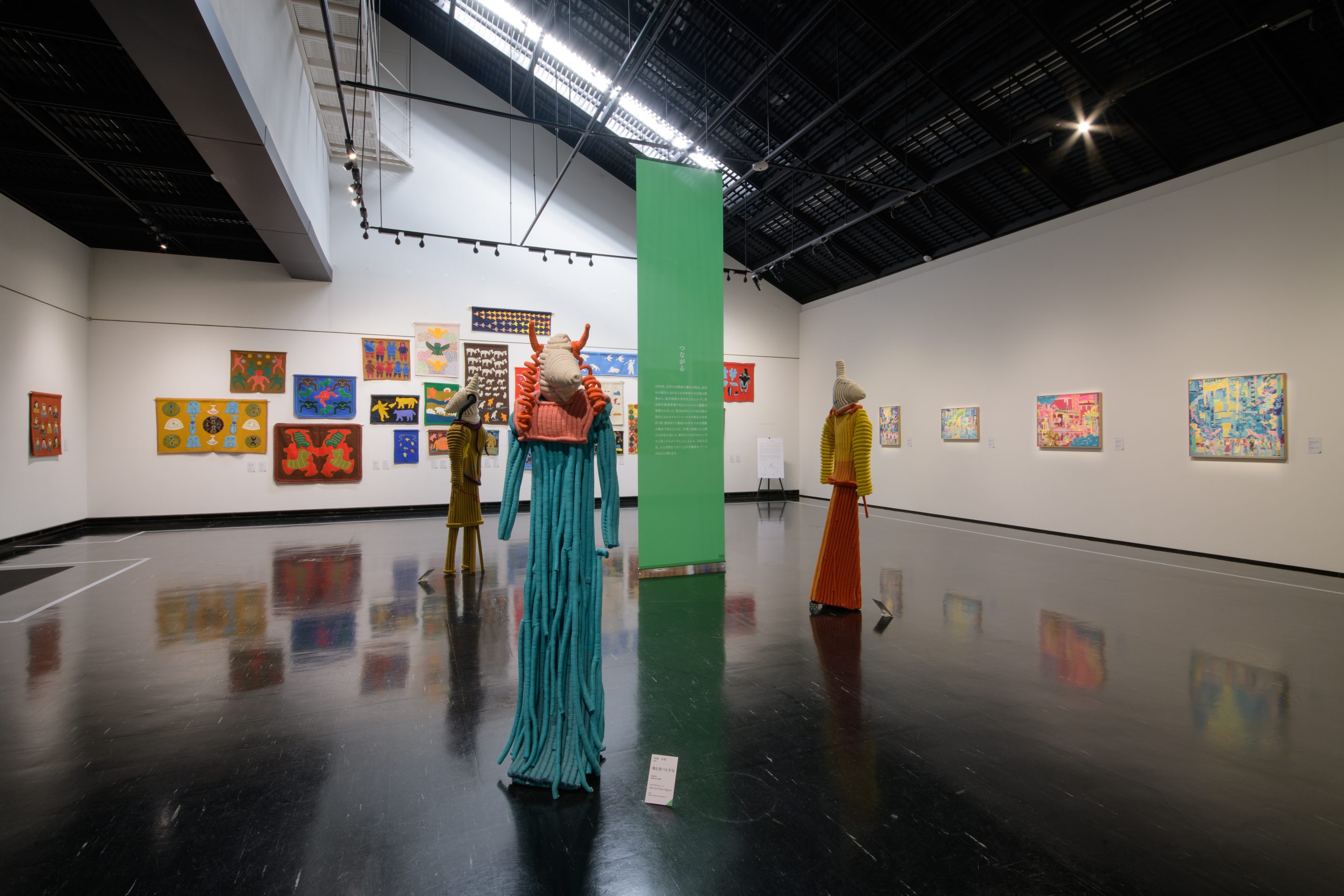 北海道立近代美術館の展示風景, Photo by KOMAKI Yoshisato