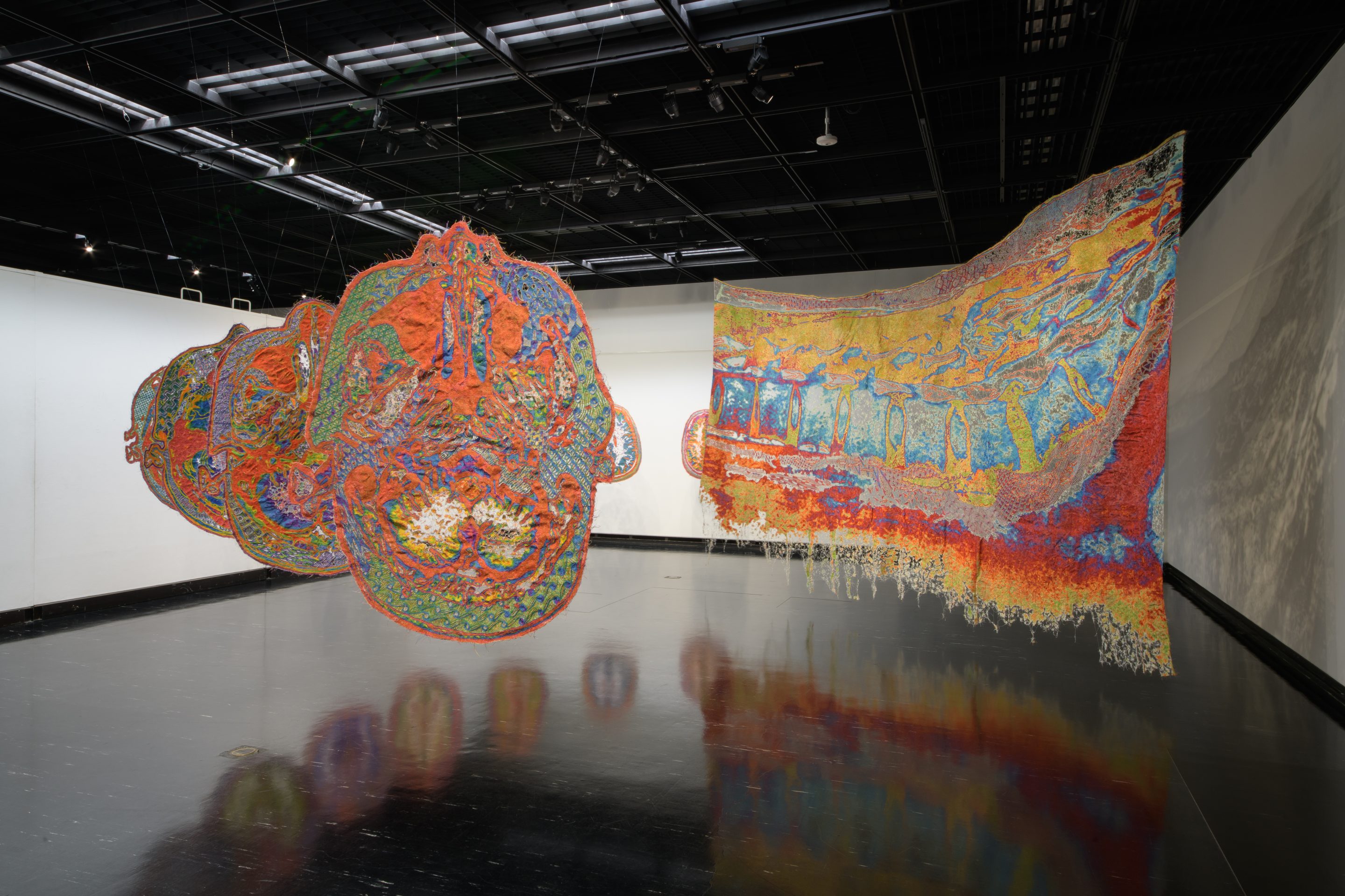 宮田彩加《MRI SM20110908》2016,《MRI SM20121122》2021, Photo by KOMAKI Yoshisato