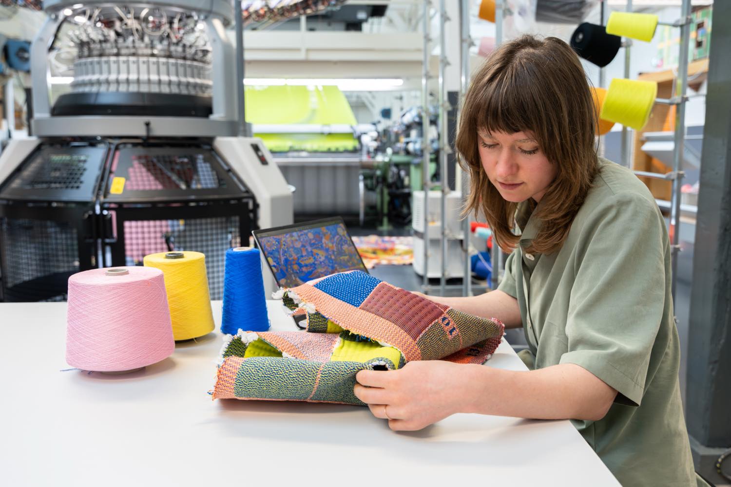 Fanja BOUTS "A Largely Distorted yet Surprisingly Ordered Map of Regular Irregularities: A Dense Description of The Present Day History of The Future" 2023 , Photo by Patty van den Elshout