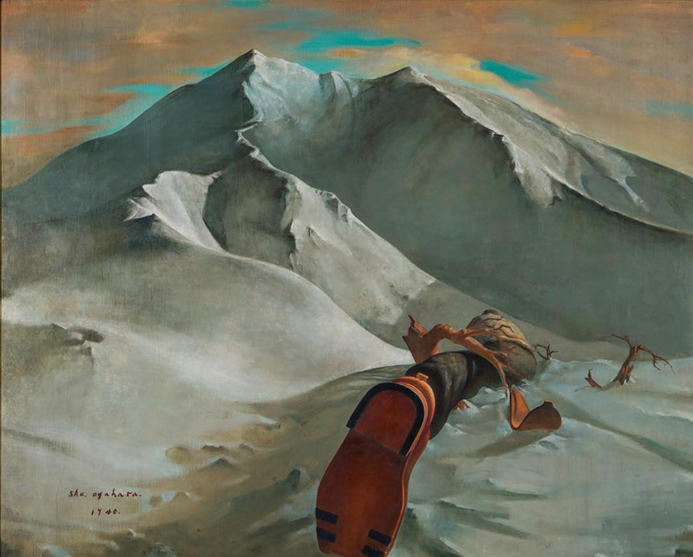 OGAWARA Shu “Snow” 1940, Hokkaido Museum of Modern Art Collection